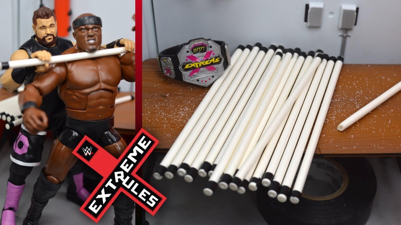HOW TO MAKE LIGHT TUBES FOR WWE FIGURES!