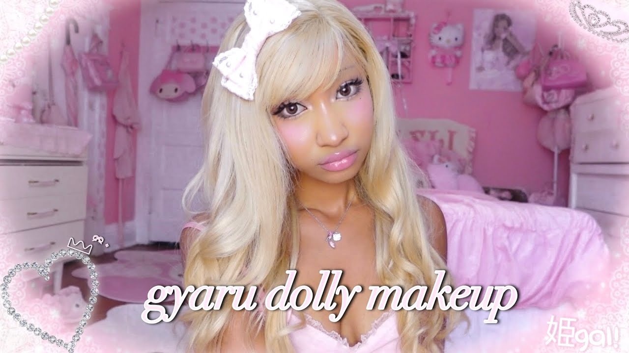 gyaru dolly makeup routine ♡ ₊˚ (ft. judydoll must-haves)