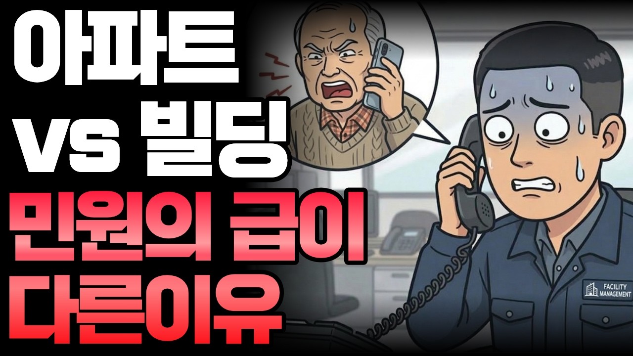시설관리 '아파트는 묘지다'라고 부르는 진짜 이유