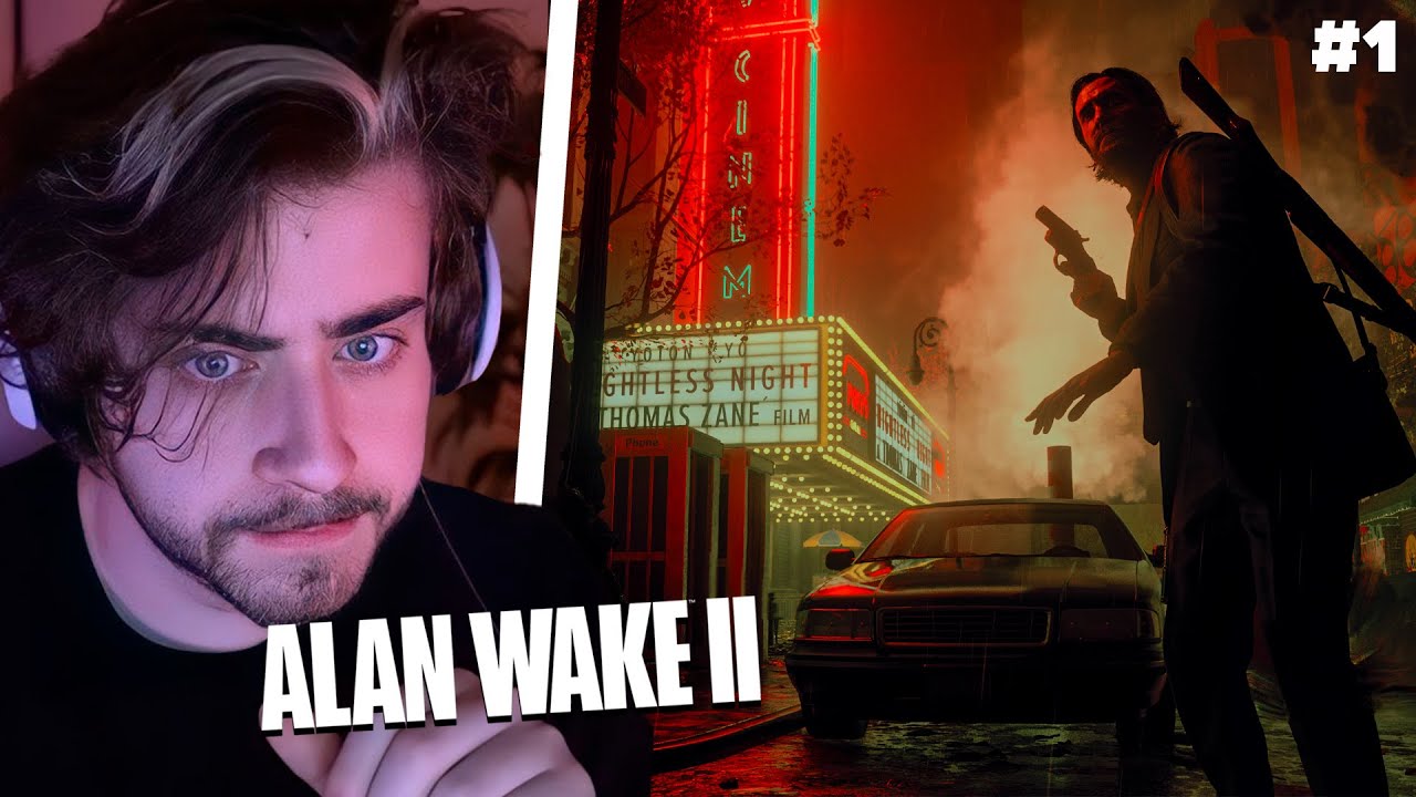 cellbit jogando ALAN WAKE II (Parte 1)