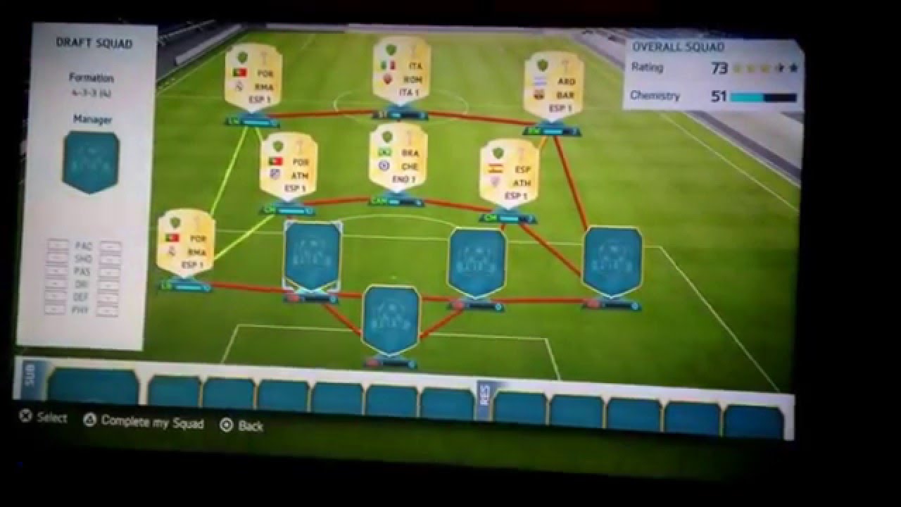 Sick fut draft FIFA 16 ultimate team