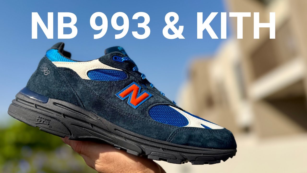 Как я купил New Balance 993 & KITH Madison Square Garden — обзор коллабы в цвете Navy/Princess Blue
