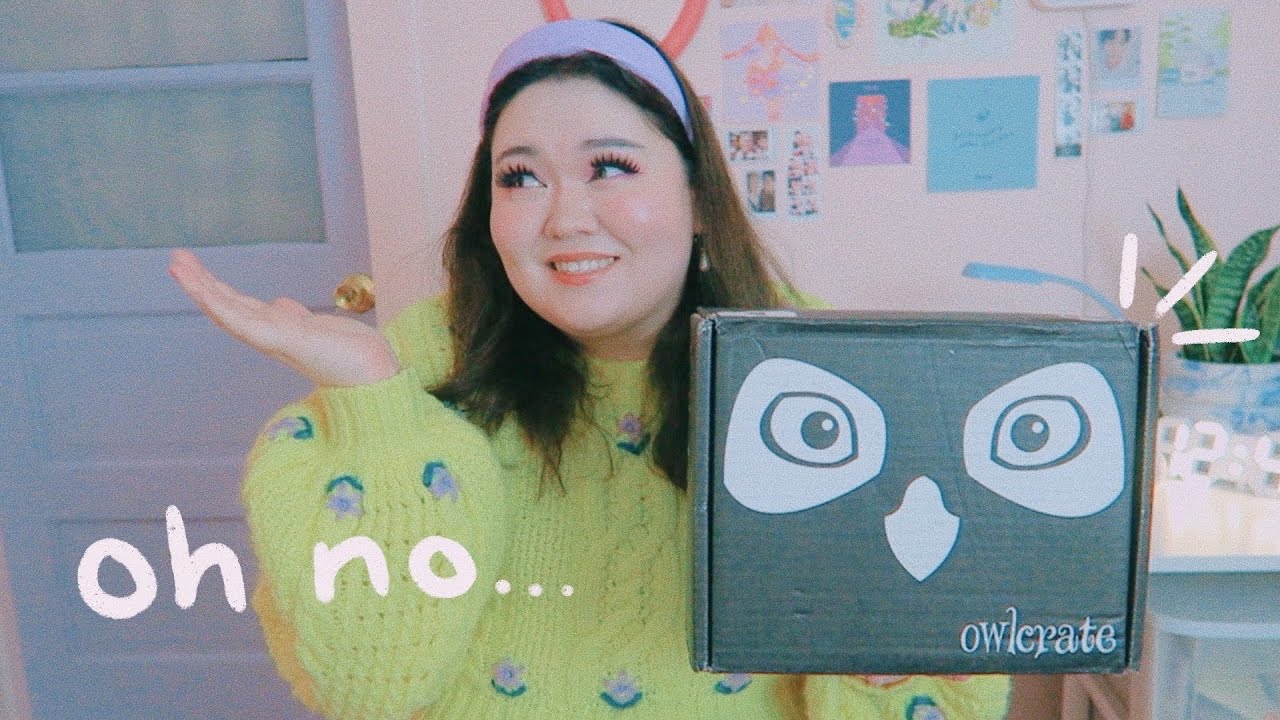 a disappointing owlcrate unboxing 😩 addie larue box
