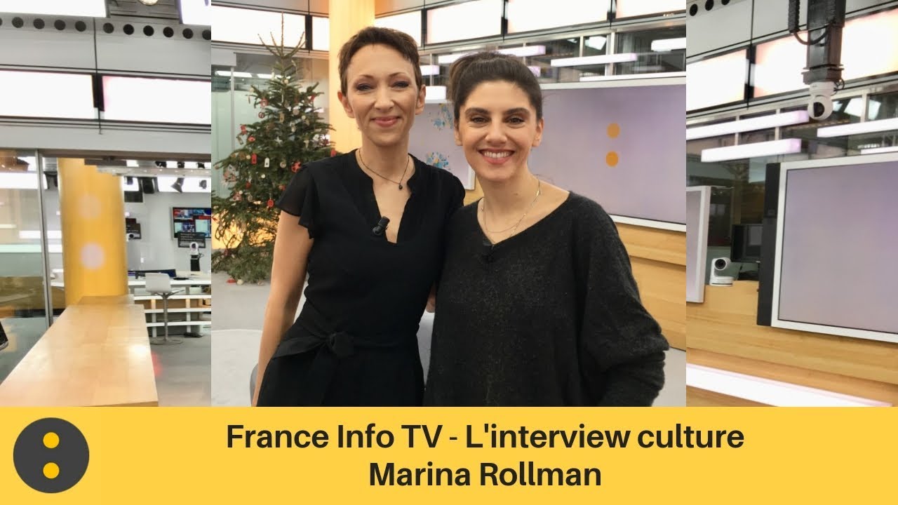 France Info, L'interview culture - Marina Rollman par Isabelle Layer