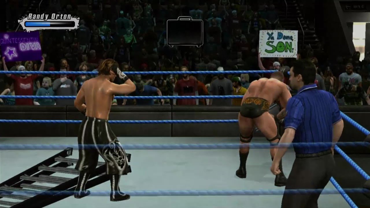 WWE Smackdown VS Raw 2009 (Career Mode) Ep 12 - Orton defeated Kendrick in a Ladder match