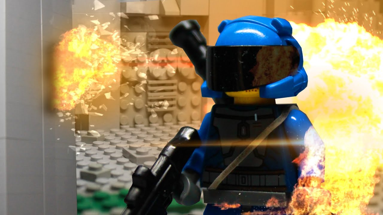 FUTURE COMBAT: Operation red lizzard  - futuristic Lego Brickfilm