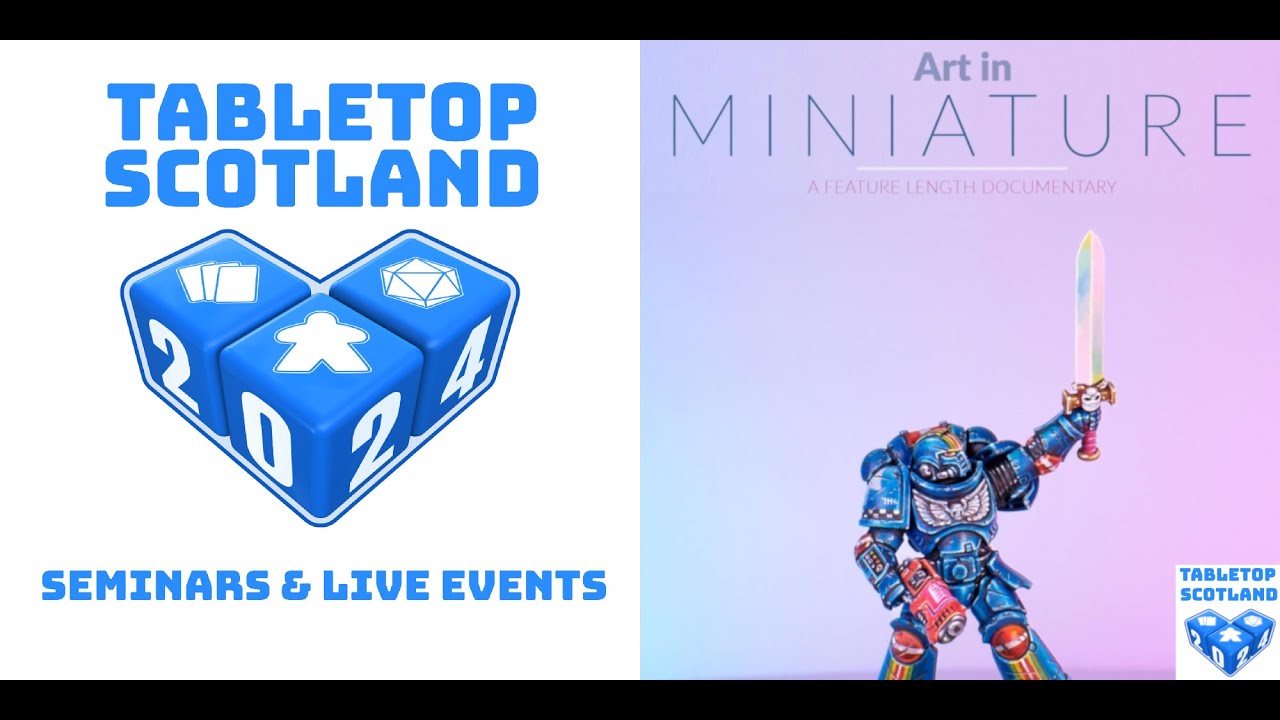 Tabletop Scotland 2024 - Art in Miniature Panel