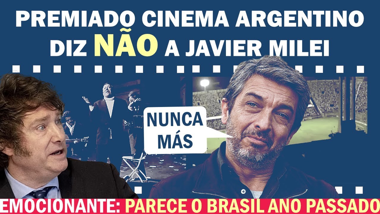 RICARDO DARÍN, ATOR SÍMBOLO DO PREMIADO CINEMA ARGENTINO, NARROU O VÍDEO | Cortes 247