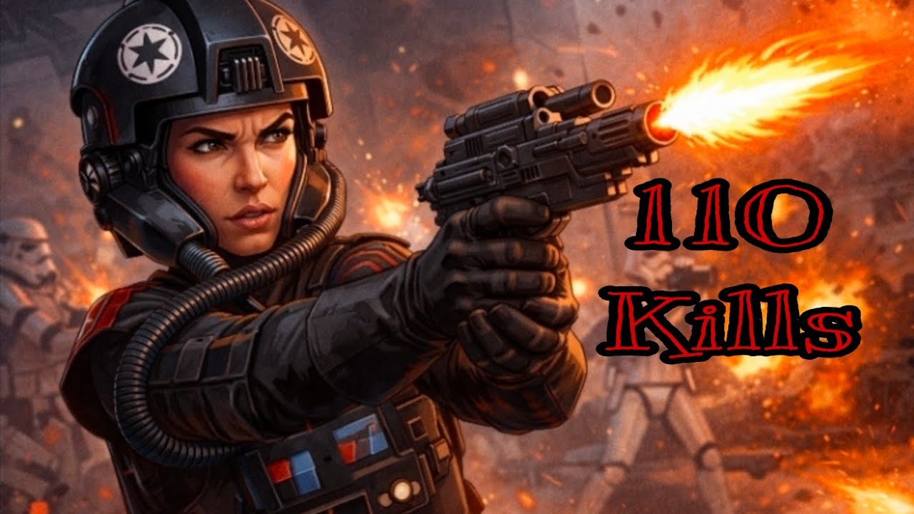 Star Wars Battlefront 2: Going in HEAVY 110 Kills Jabba's Palace