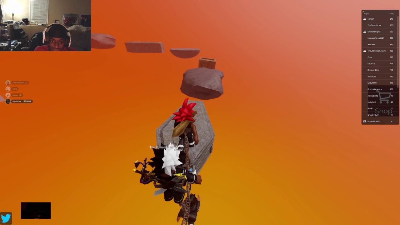 Beating chained together(roblox edition) JOIN!