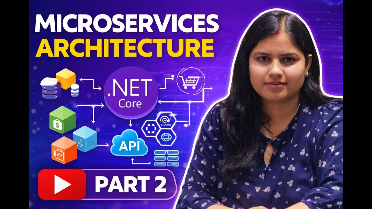 Part-2| Microservices Architecture in .NET Core | Real-Time Project Explained Step-by-Step (2026)