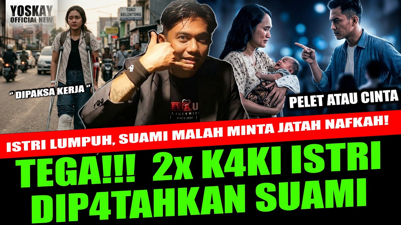 PARAH !!!! 2X KAKI DIP4TAHKAN SUAMI |YOSKAY OFFICIAL NEW | KISAH NYATA | RYAN AGUS WIDODO