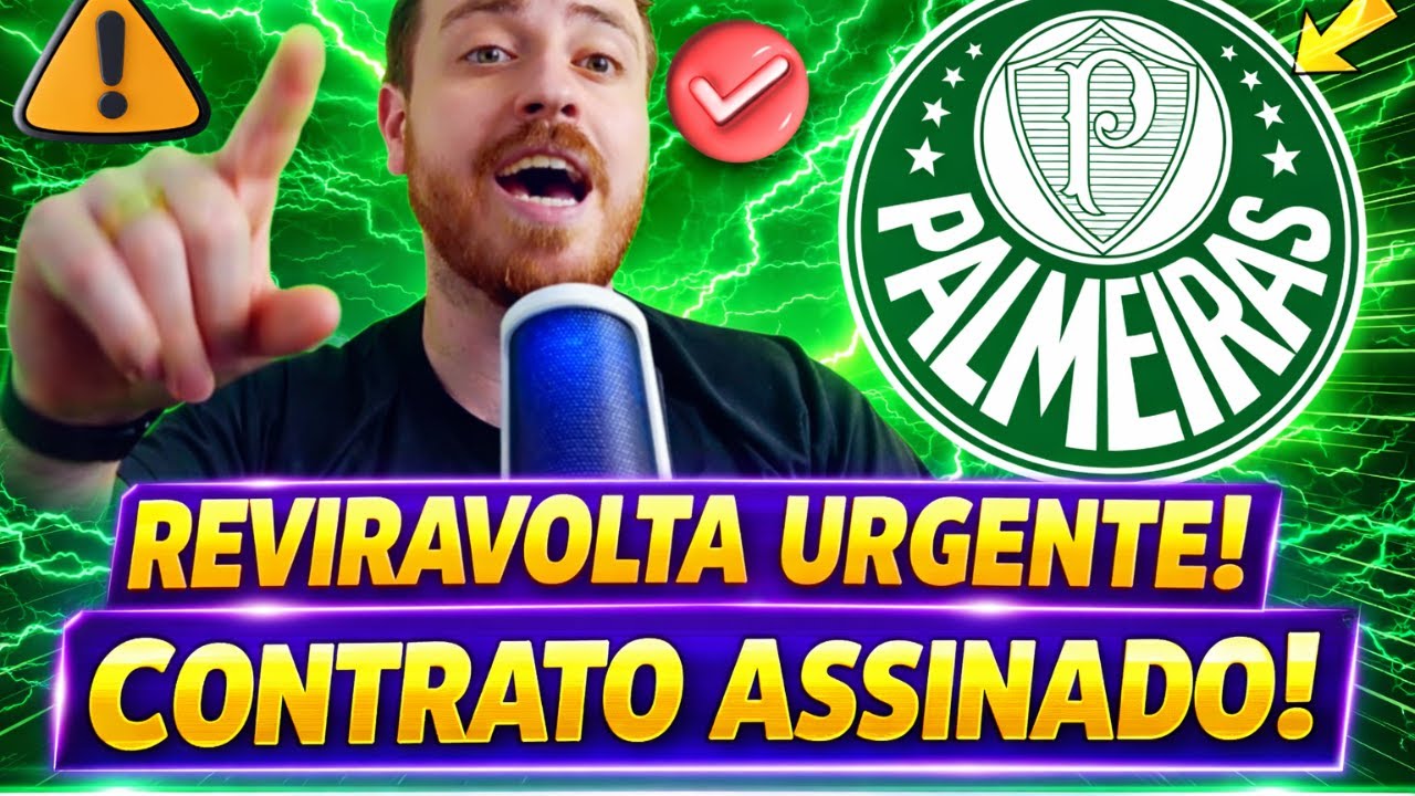 🔥🟢 MEU DEUS ! diretoria CONFIRMOU TUDO, ACERTOU AGORA ! notícias do PALMEIRAS hoje