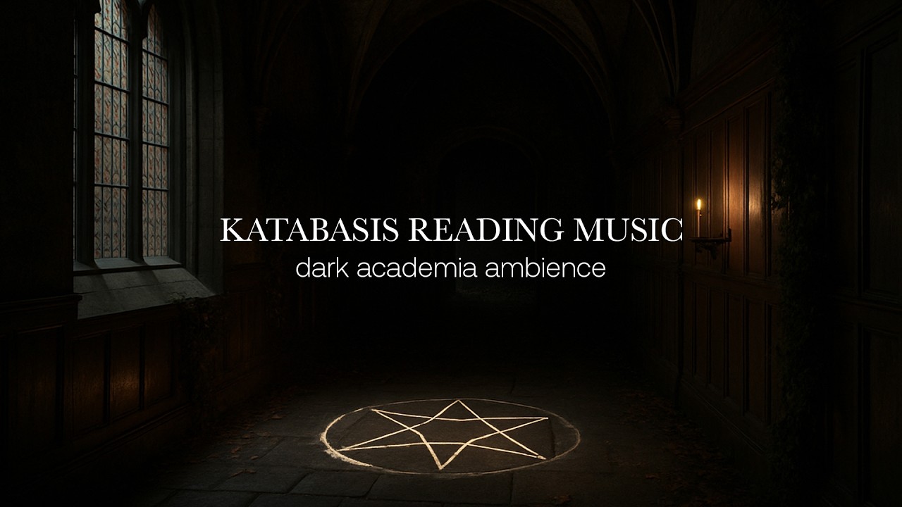 Katabasis Reading Music ☕📚 | Dark Academia Fantasy Ambience