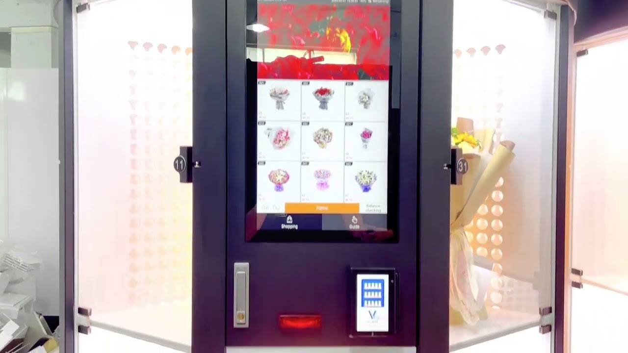 Flower Vending Machine  9 Cell