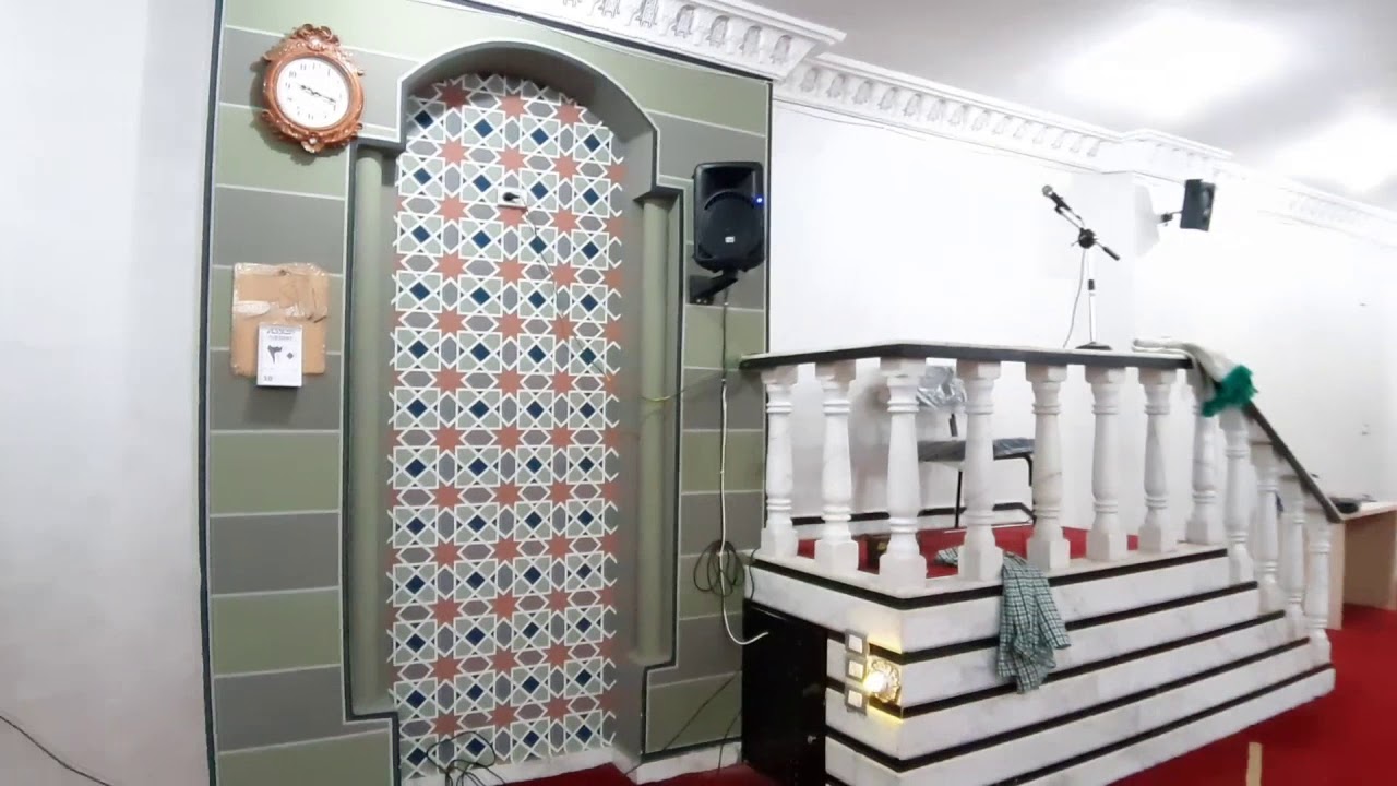 نظام صوتي الجديد مسجد الرحمة كومبرة  الجيزة  شركة راديو مكة