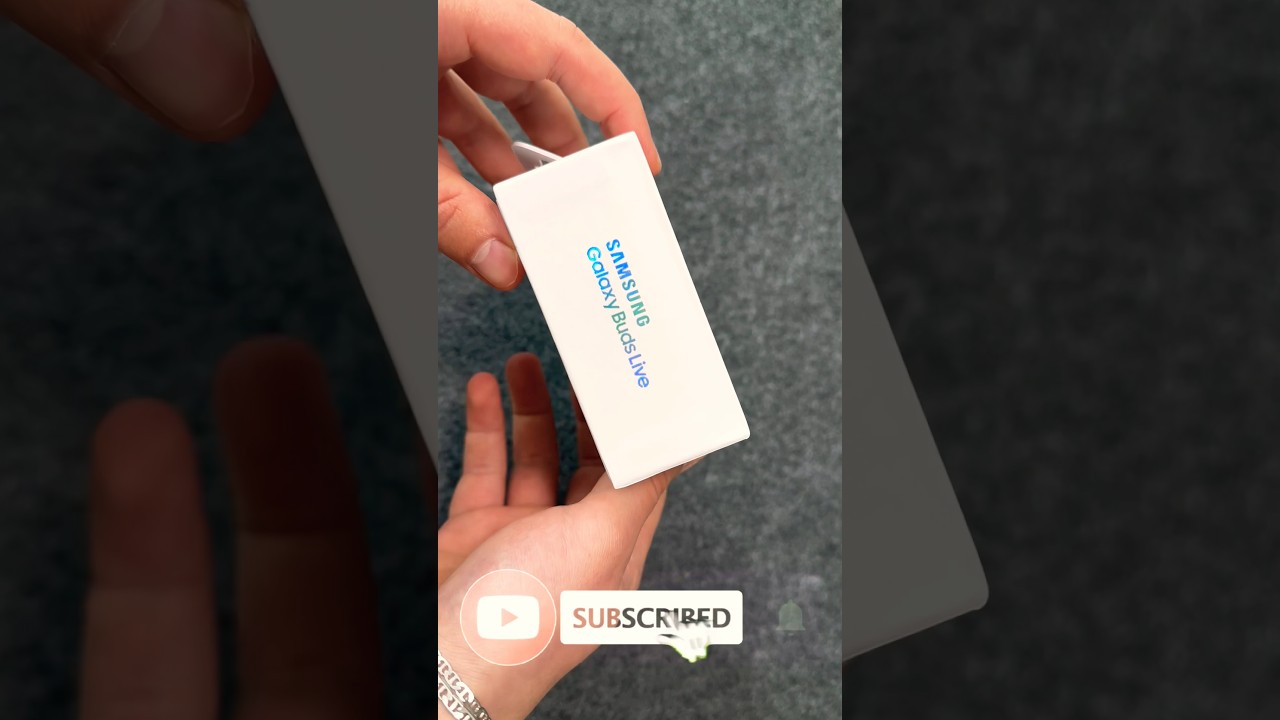 Samsung Galaxy Buds Live black belated unboxing. #shorts #unboxing #samsung #samsungbudslive
