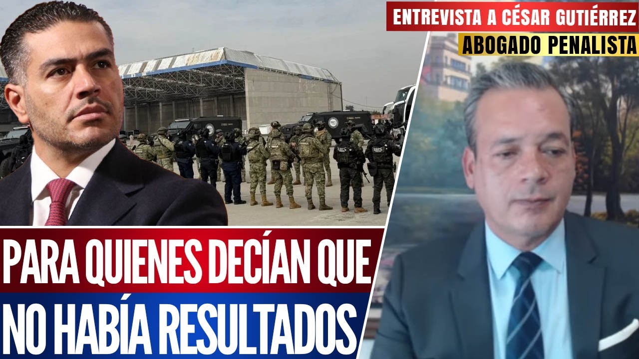 LOS REOS MÁS PELIGROSOS DE MÉXICO SON TRASLADADOS A ESTADOS UNIDOS: CÉSAR GUTIÉRREZ