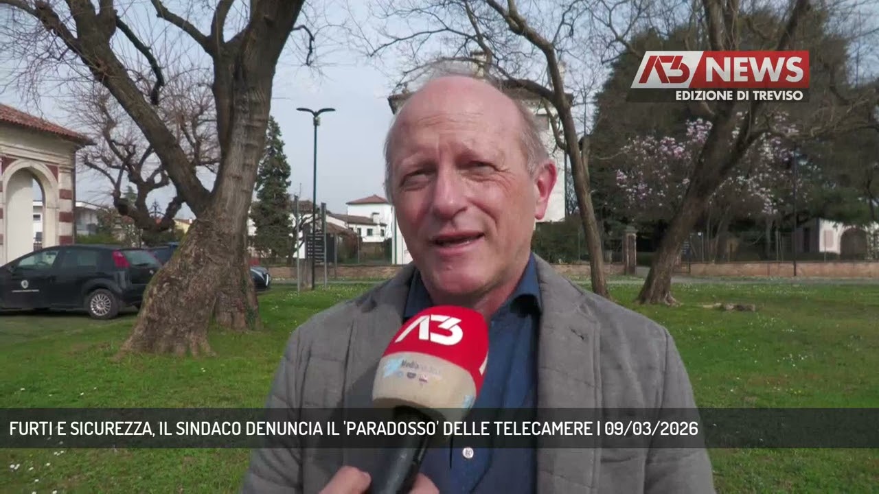 FURTI E SICUREZZA, IL SINDACO DENUNCIA IL 'PARADOSSO' DELLE TELECAMERE | 09/03/2026