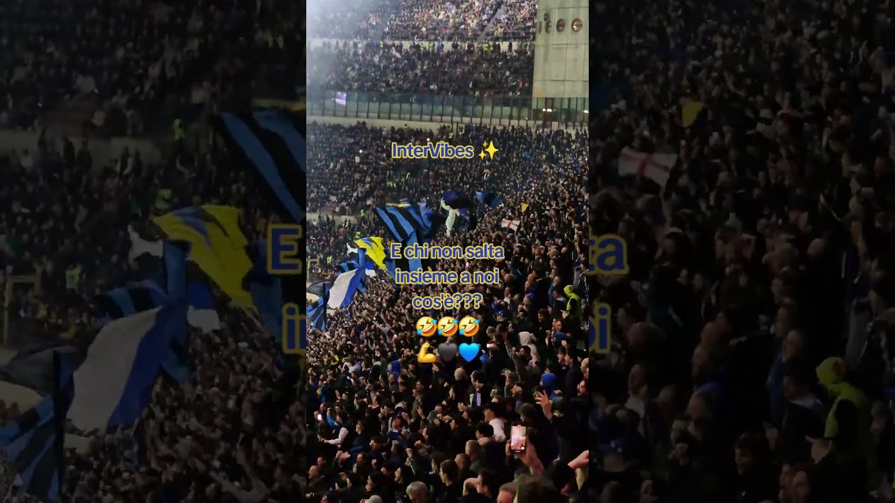 🔥Delirio San Siro ! Il Secondo Anello Verde sovrasta il tifo rossonero con il coro pi&ugrave; travolgente!
