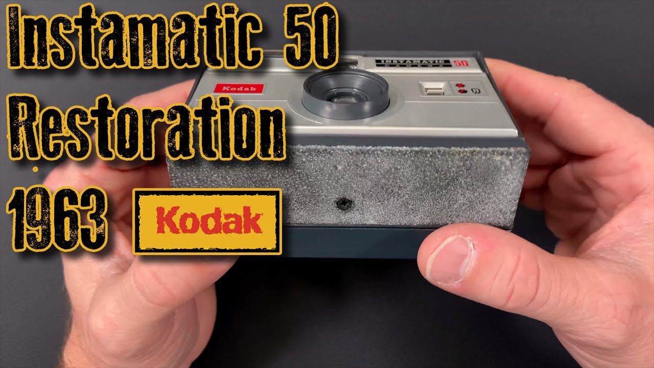 Kodak Instamatic 50 Camera Restoration