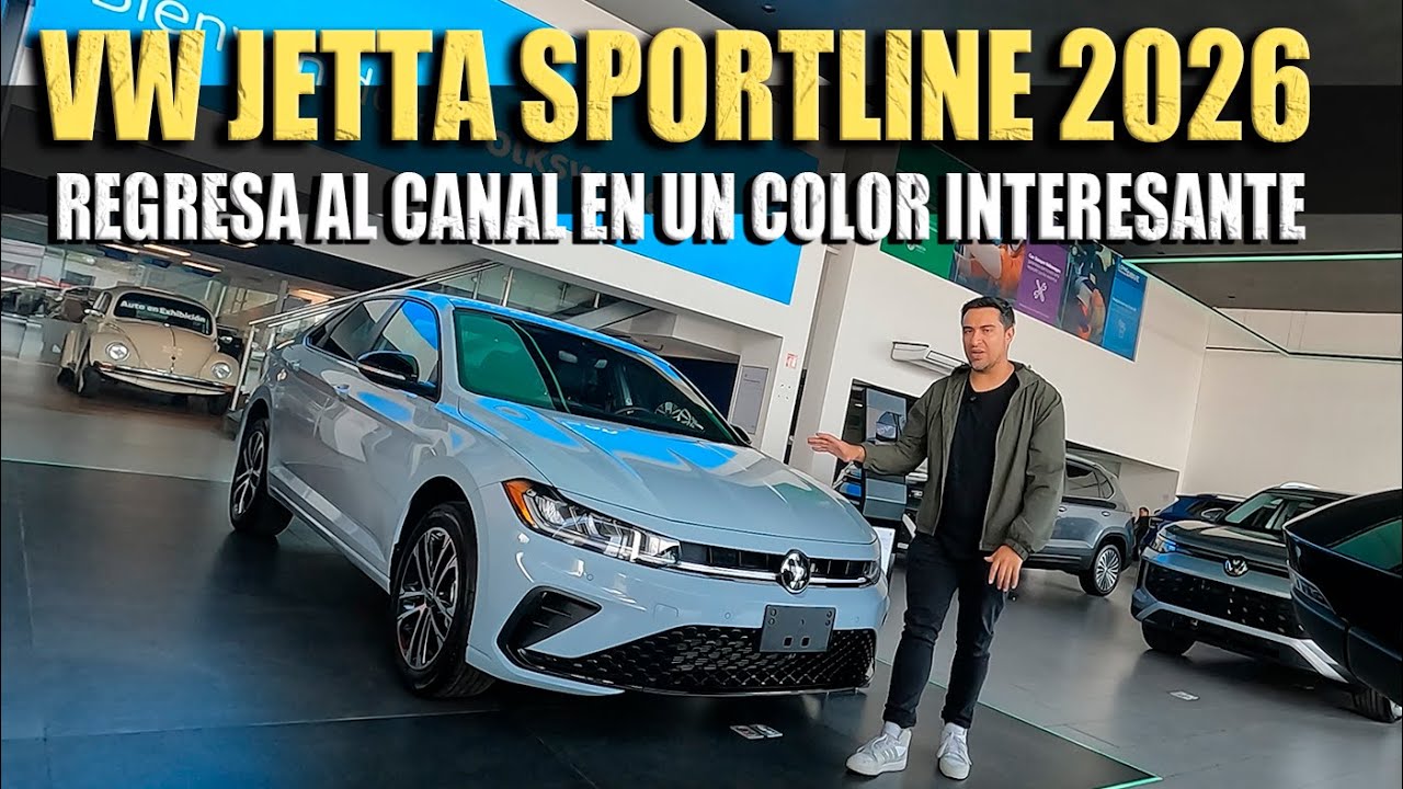 VW JETTA SPORTLINE 2026 REGRESA AL CANAL 🔴 EN UN COLOR QUE ME ENCANTA