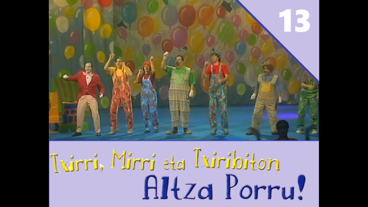 ALTZA PORRU! (13. Atala) Gasteiz – “PATXI RABBANEN TXAKETAK”