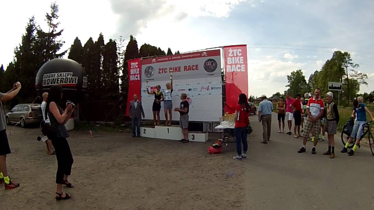 Kolarstwo Masters PL ŻTC NOWY KAWĘCZYN 22.05.2016 Dekoracja K40
