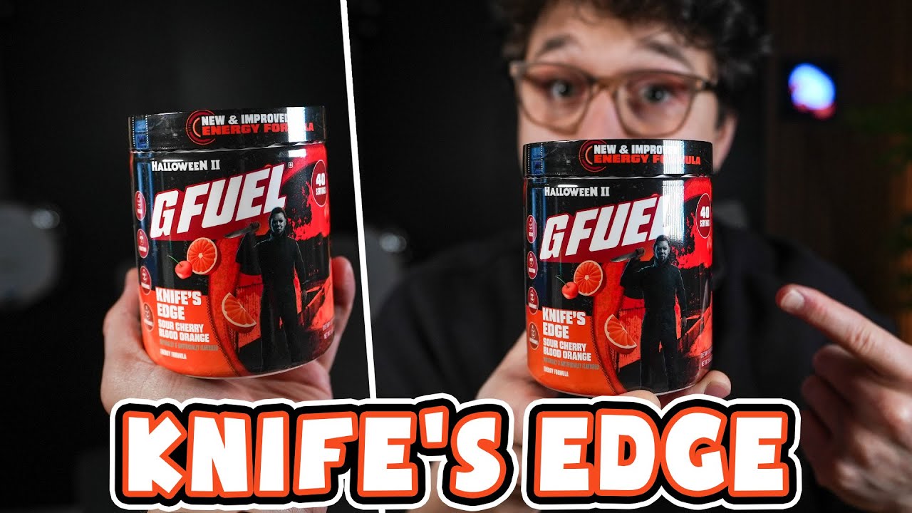 Обзор вкуса Knife's Edge от GFUEL! - Хэллоуин 2