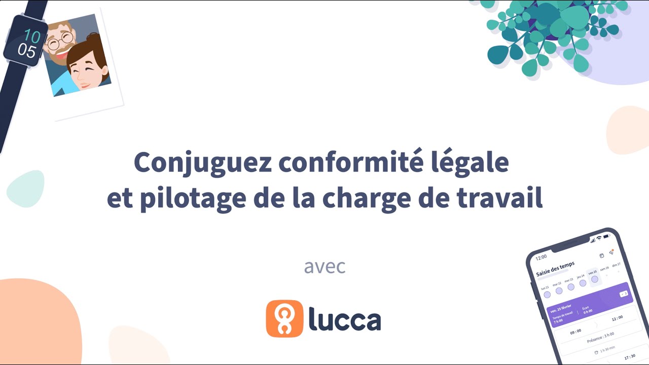 Facilitez la saisie et le suivi des temps de travail avec Lucca Feuilles de temps
