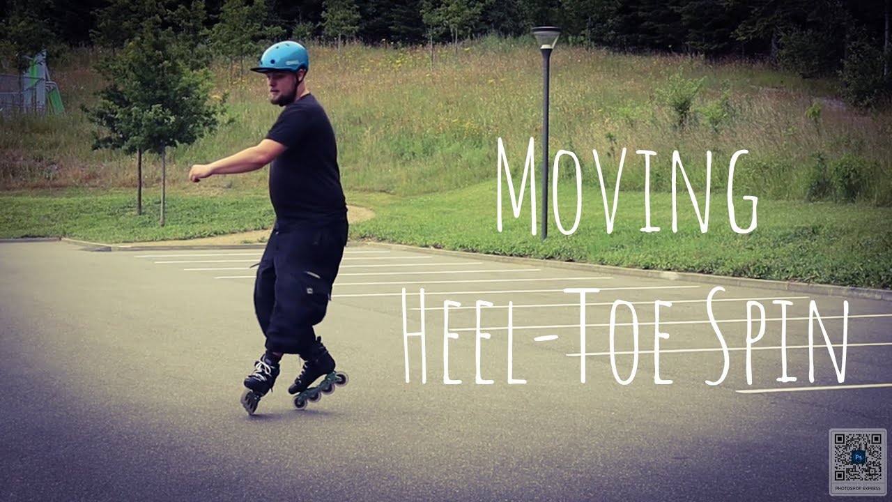 MOVING HEEL-TOE SPIN + WHEELING | Wizard and Flowskating Tutorial