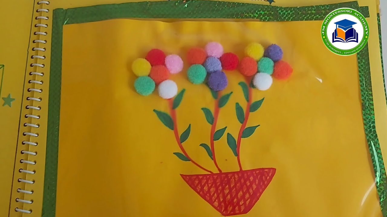 Art and Craft Album by JM Montessori Academy of teacher training institute student||NTT- 2024 Batch.