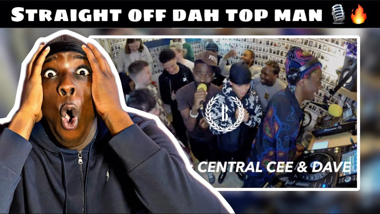 American Reaction To Victory Lap x RTW: Central Cee & Dave Freestyle LIVE