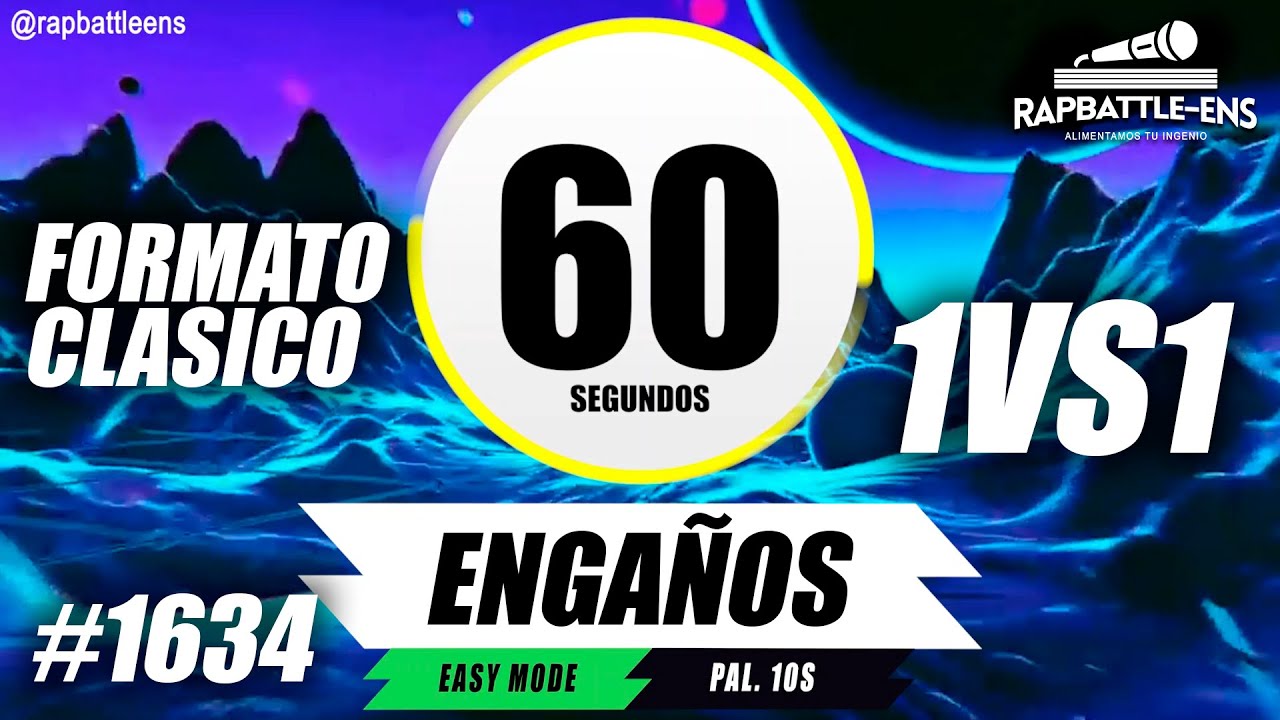 🎤 Formato FMS 1VS1 🔥 Base de Rap Para Improvisar Con Palabras | ENTRENAMIENTO FMS #1634