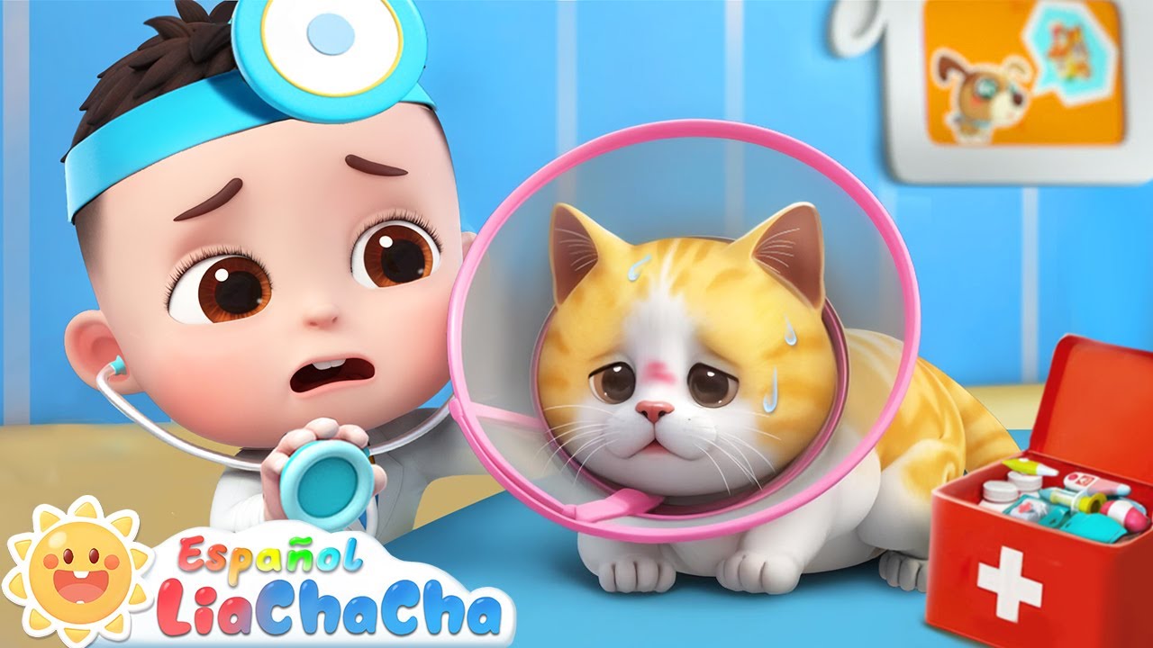 Canción del Gatito Enfermo | LiaChaCha en Español - Canciones Infantiles