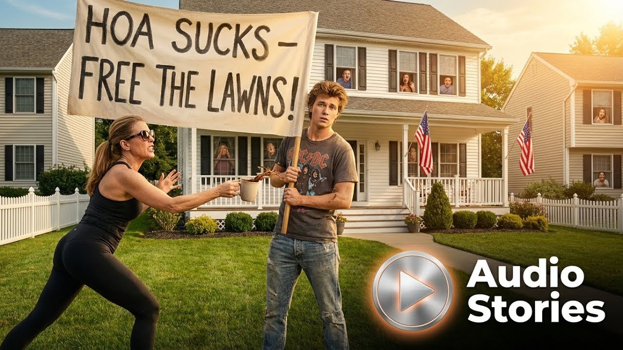 HOA KAREN ASSAULTS Me Over My Protest Banner — ARRESTED for Violent Attack