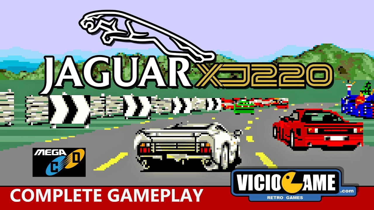 🎮 Jaguar XJ220 (Sega CD) Complete Gameplay