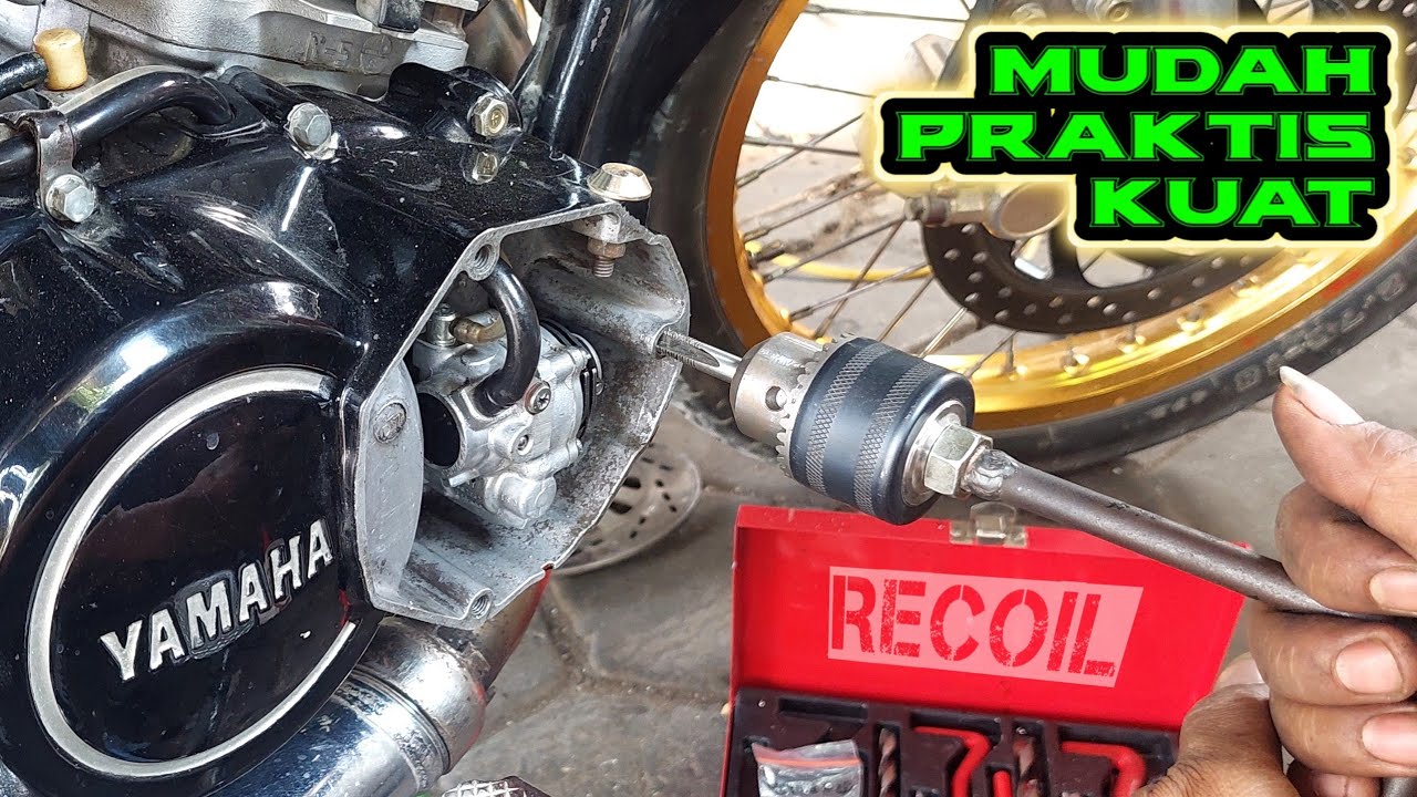 Solusi drat baut dol pada blok mesin | RECOIL #KakexChannel