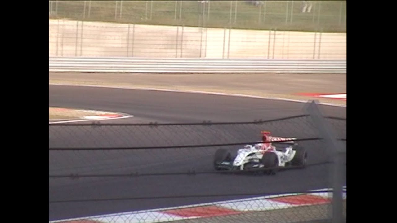Found a video of the 2004 F1 Chinese Grand Prix on my Dad's handycam