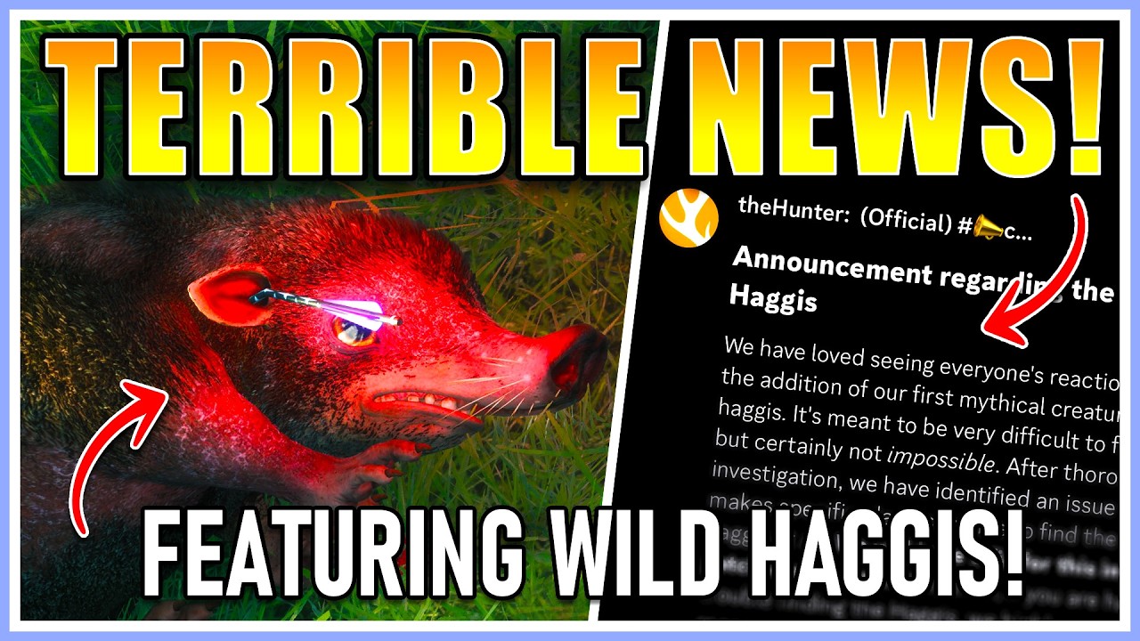This Is WHY You CAN'T FIND the Wild Haggis - NEW INFORMATION!! | theHunter Call of the Wild