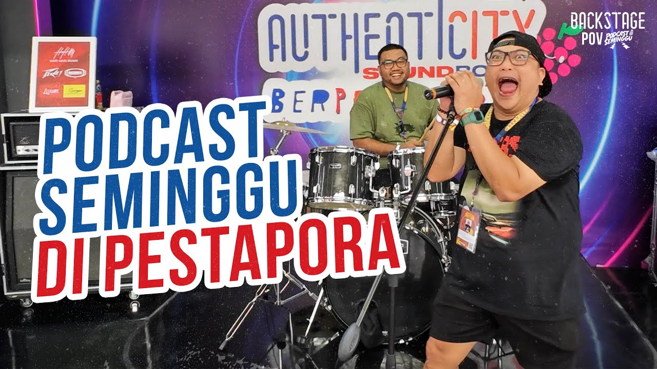 Abah Pican Beneran Nangis di Pestapora? Backstage POV Seminggu