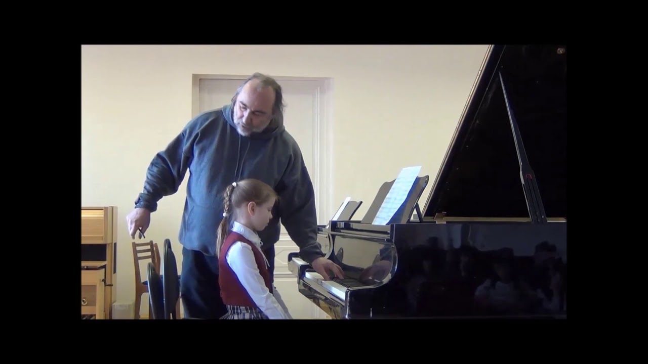Михаил Аркадьев мастер-классы, Екатеринбург, 2013, часть 1. Бургмюллер, Кавалькада