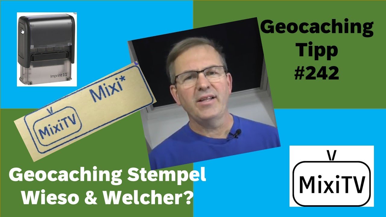 Geocaching Tipp #242 Geocaching Stempel - Warum und Welcher ?