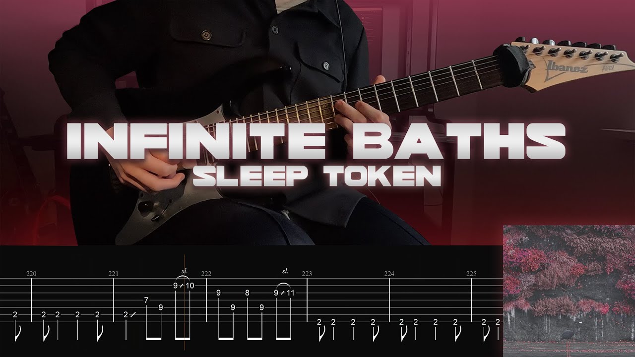 Infinite Baths - Sleep Token (BRAND NEW SONG 2025) (ON-SCREEN TABS) (ONE-TAKE COVER)