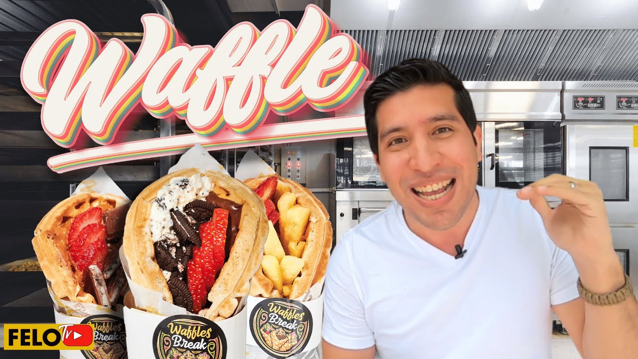 COMO HACER WAFFLES #FELOTV