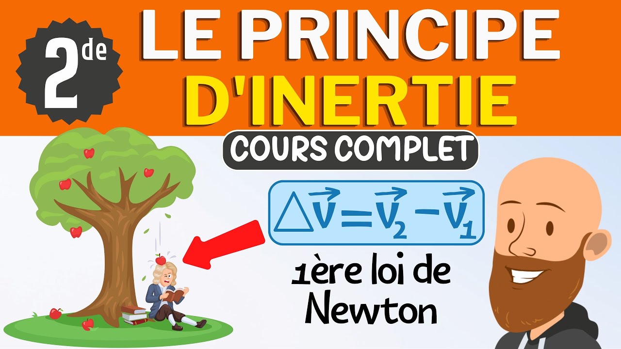 Le principe d'inertie (première loi de Newton) - cours de seconde