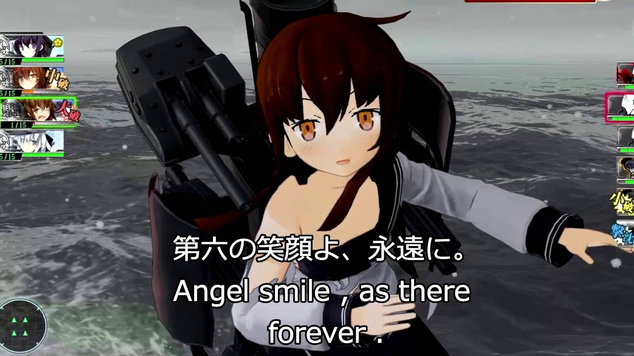 【艦これアーケード】3-2キス島攻略動画！！第六駆逐隊で行くリベンジ！！『Revenge in the sixth Destroyer Squadron 』電大破、暁雷MVP、響雷快心