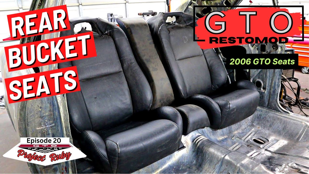 Rear Bucket Seat Backrest Install - 67 GTO RestoMod (Ep 20)