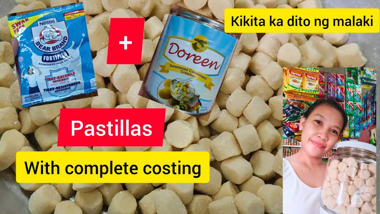 HOW TO MAKE PASTILLAS PANG NEGOSYO  [business ideas] sarisari store tips | tweetiebirds vlog