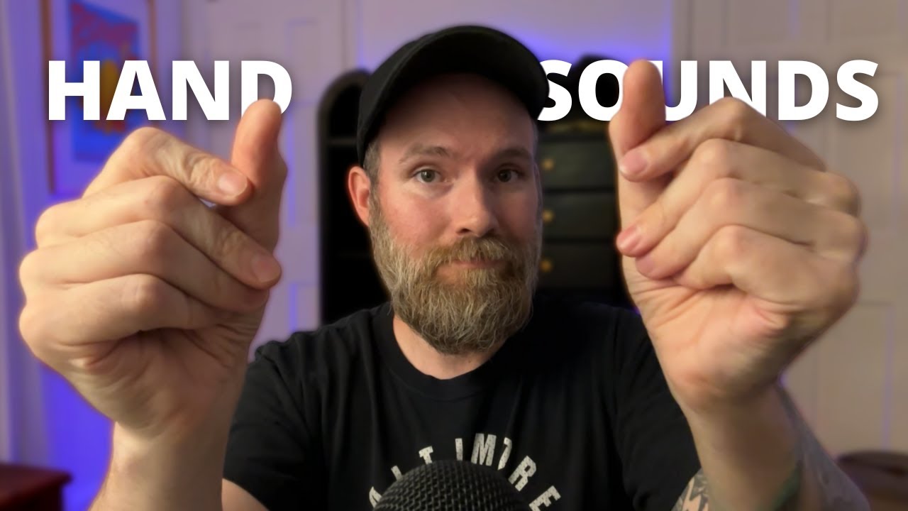 ASMR Hand Sounds - Setting and Breaking the Pattern